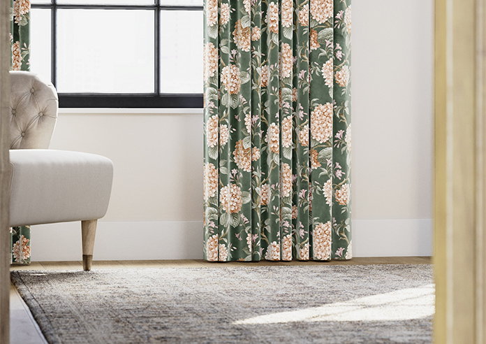 Bouquet Velvet, Springwood - Made to Measure Curtain - Image 5